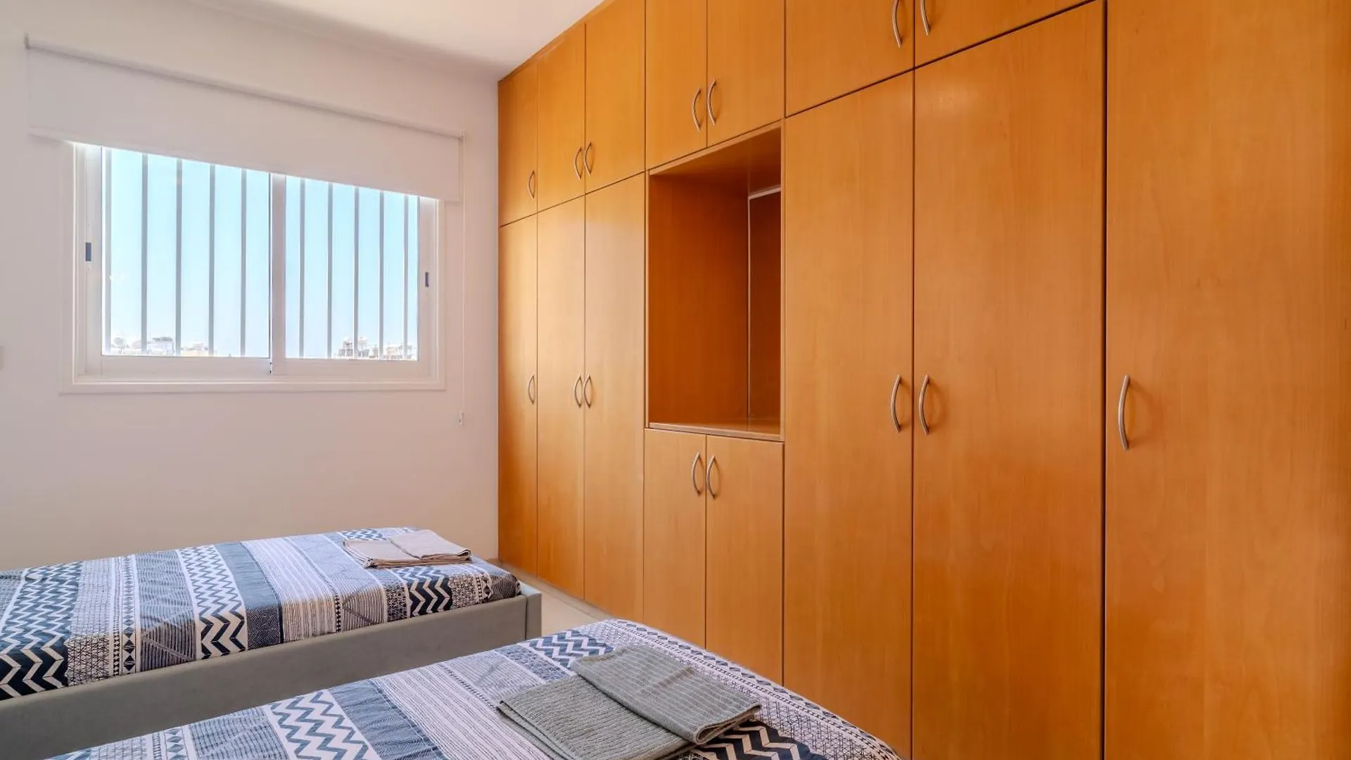 Apartmán Blue Penthouse Mackenzie Larnaca